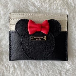 Kate spade mini mouse slim card holder